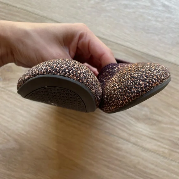 Rothy's Retired Eggplant Metallic Flat - Picture 6 of 8